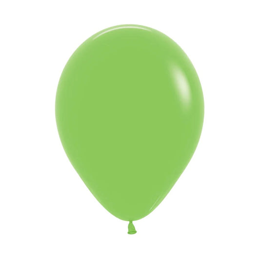 Lime Green Solid 45cm Latex Balloons Pack of 6