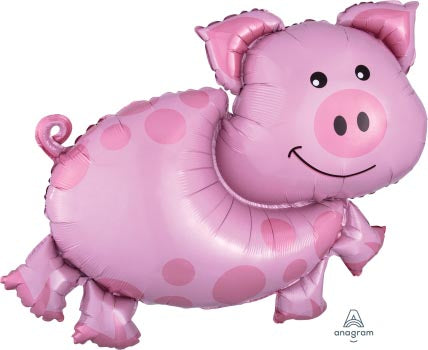 Pig Supershape Foil Balloon