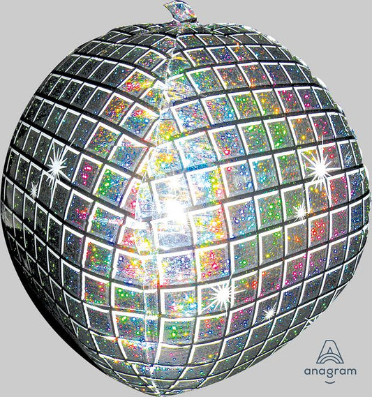 ULT Shape Disco Ball Supershape Foil Balloon