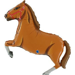 Brown Horse Shape Foil Balloon