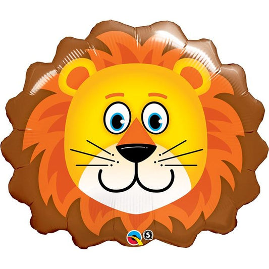 Lion Face Supershape Foil Balloon