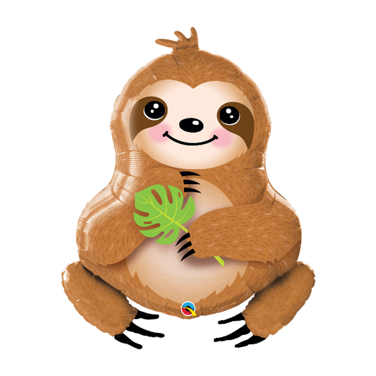 Sweet Sloth Supershape Foil Balloon