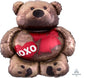 Cuddly Bear Love Supershape Foil Balloon