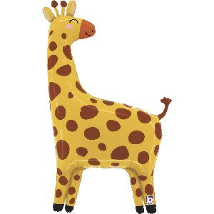 Giraffe Standing Foil Balloon