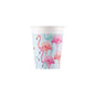 Tropical Flamingo Paper Cups Pack of 8