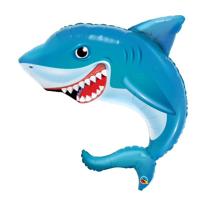 Shark Smiling Supershape Foil Balloon