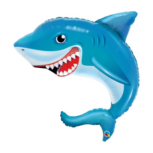 Shark Smiling Supershape Foil Balloon