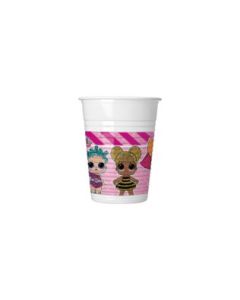 LOL Dolls Plastic Cups Pack of 8