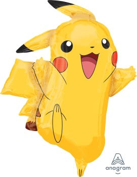 Pikachu Supershape Foil Balloon