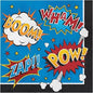 Super Hero Paper Napkins Pack of 16