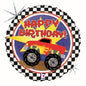 Happy Birthday Monster Truck 45cm Foil Balloon