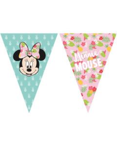 Minnie Mouse Tropical Plastic Flag Banner