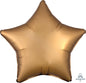 Satin Luxe Gold Sateen Star 45cm Foil Balloon