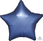 Satin Luxe Azure Star 45cm Foil Balloon