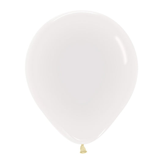 Crystal Clear 12.5cm Latex Balloons Pack of 100