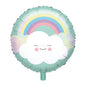 Rainbow & Cloud 45cm Foil Balloon