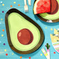 Viva La Fiesta Paper Avocado Plates Pack Of 8