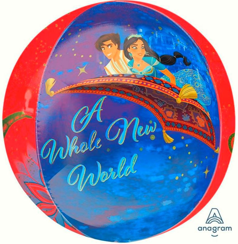 Aladdin Orb Foil Balloon