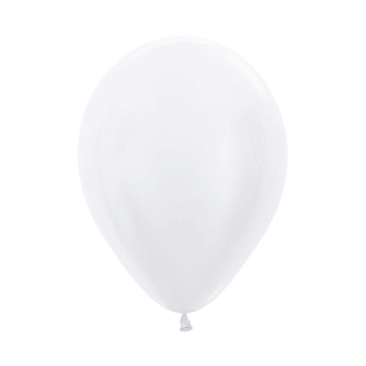 Satin Pearl 12.5cm Latex Balloons Pack of 100