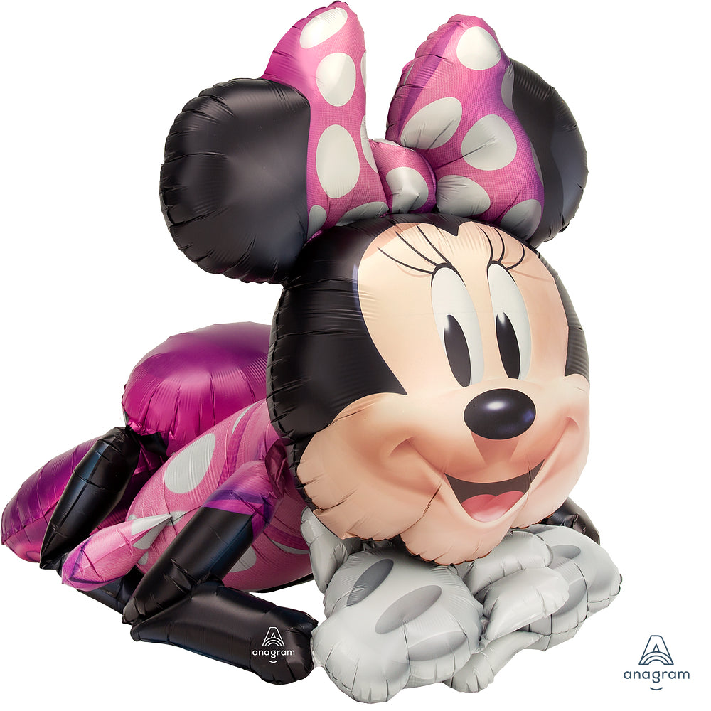 Airwalker Minnie Mouse Pink Balloon