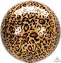 Leopard Orb Foil Balloon