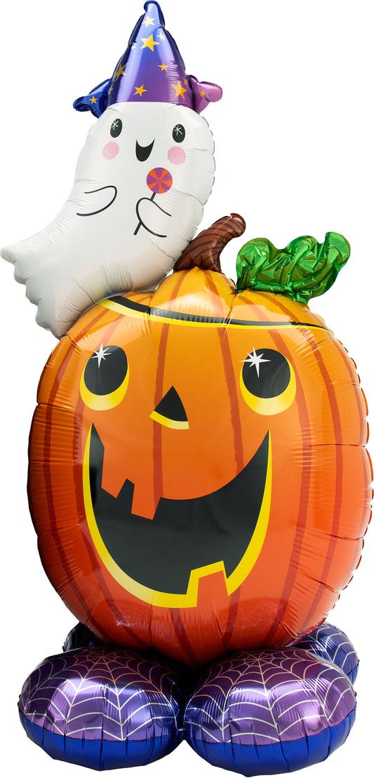 Airloonz Pumpkin & Ghost Balloon