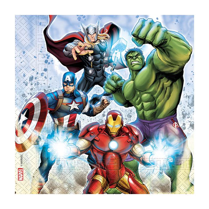 Avengers Paper Napkins Pack of 20