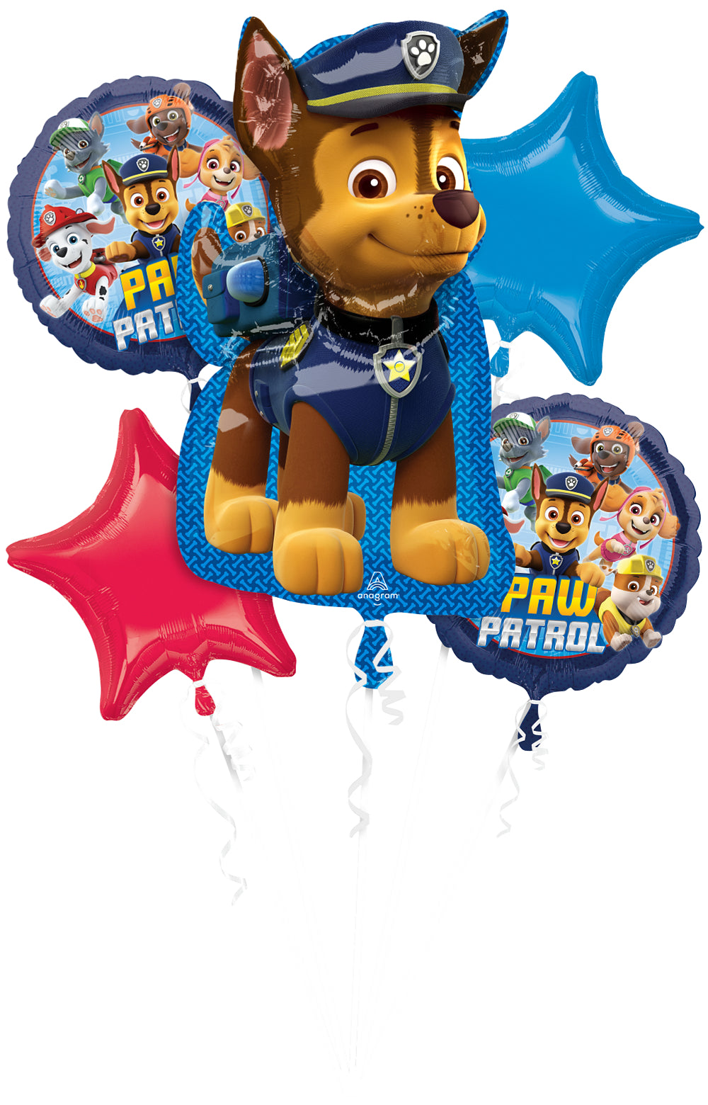 Paw Patrol Foil Balloon Set