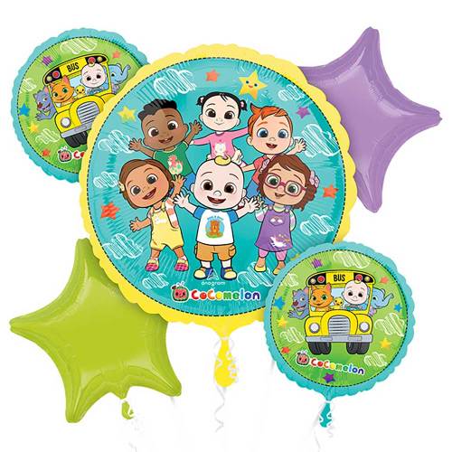 Coco Melon Foil Balloon Set