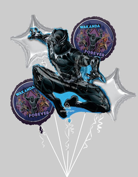 Black Panther Foil Balloon Set