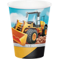 Big Dig Construction Cups Pack of 8