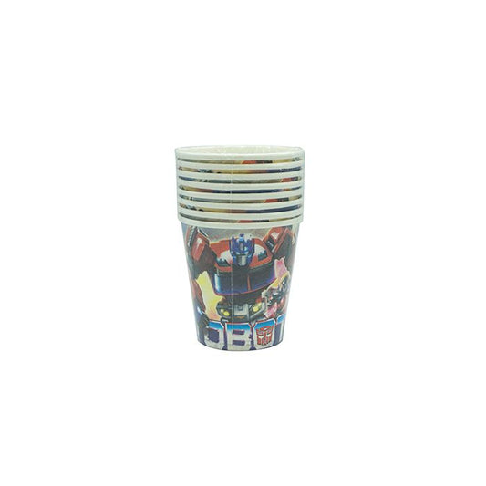 Transformer Paper Cups Pack of 8