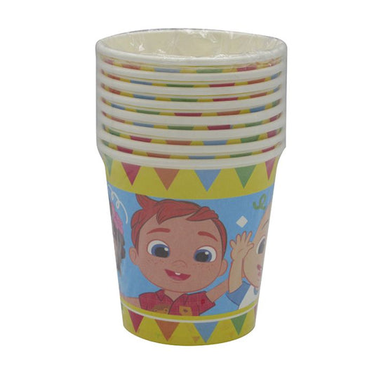 Cocomelon Paper Cups Pack of 8