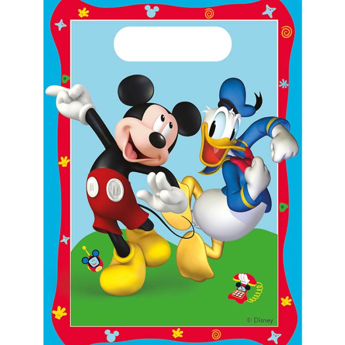 Mickey Mouse Party Bags Pack of 6