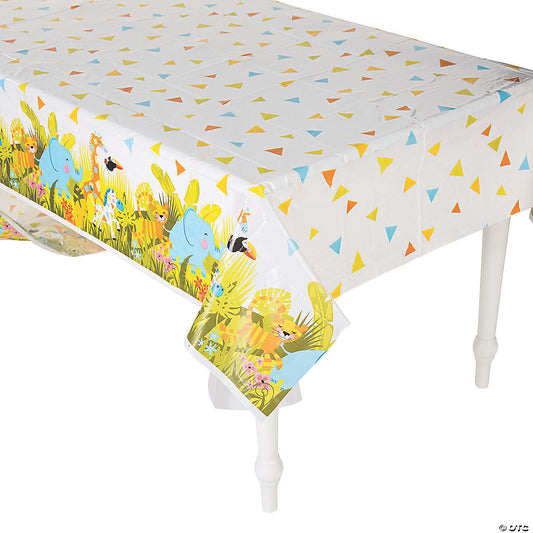 Jungle Rectangle Plastic Tablecloth