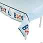 Nautical Boy Baby Shower Plastic Tablecloth