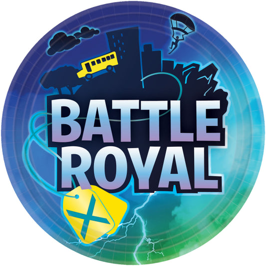 Battle Royal Plates Pack of 8