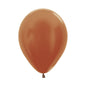 Metallic Pearl Copper 12.5cm Latex Balloons Pack of 100