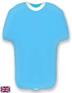 Soccer Shirt Light Blue Foil Balloon