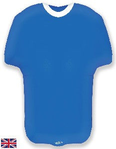 Soccer Shirt Dark Blue Foil Balloon