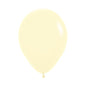 Pastel Yellow 45cm Latex Balloons Pack of 6