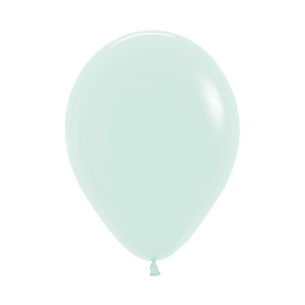 Pastel Green 45cm Latex Balloons Pack of 6