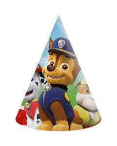 Paw Patrol Paper Party Hats Pack of 6