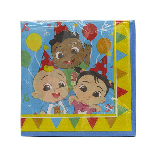 Cocomelon Paper Napkins Pack of 20