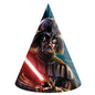 Star Wars Paper Party Hats Pack of 6