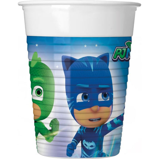 PJ Masks Plastic Cups Pack of 8