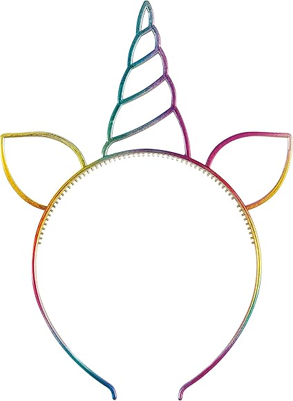 Whimsical Unicorn Plastic Headband