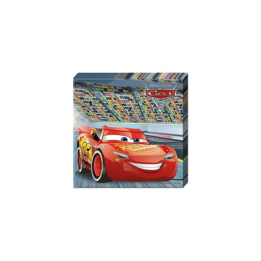 Cars Paper Napkins Pack of 20