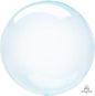 Crystal Clear Blue Bobo Bubble Balloon