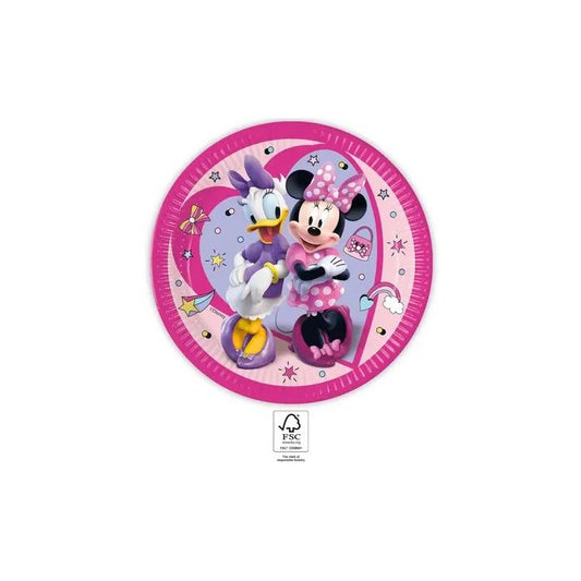 Minnie Mouse Paper Plates Pack of 8